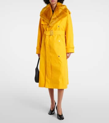 Gabardina Kennington oversized de algodón | Burberry