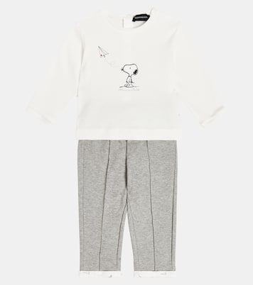 Baby - Top e pantaloni in cotone | Monnalisa
