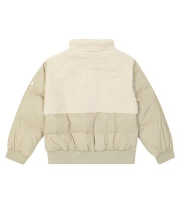 Marlin fleece-trimmed down jacket | Liewood