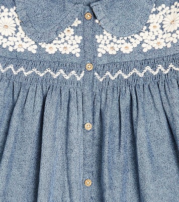 Abito Marlotta in cotone con ricamo | Louise Misha