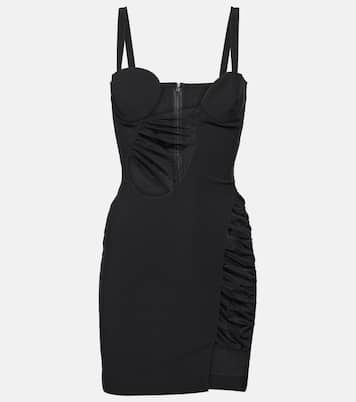 Cutout jersey minidress  | Nensi Dojaka