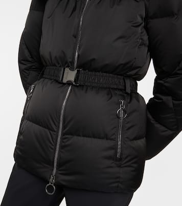 Vela faux fur-trimmed down jacket | Fusalp