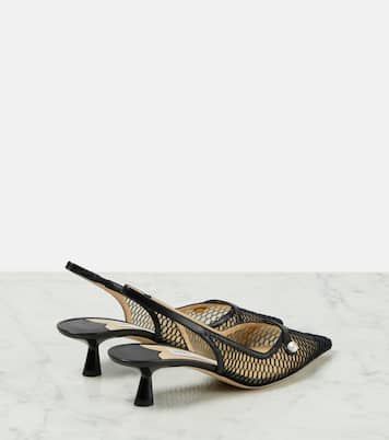 Slingback-Pumps Amita 45 mit Leder | Jimmy Choo
