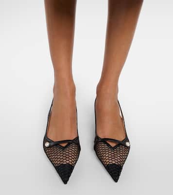 Slingback-Pumps Amita 45 mit Leder | Jimmy Choo