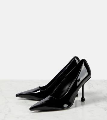Escarpins Ixia 95 en cuir verni | Jimmy Choo