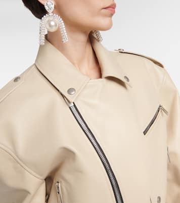 Veste raccourcie en cuir | Magda Butrym