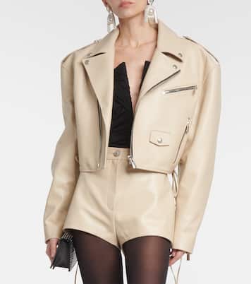 Veste raccourcie en cuir | Magda Butrym