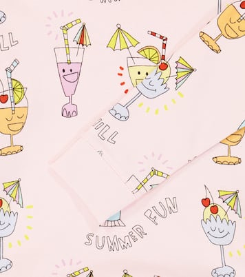 Sudadera y shorts de algodón estampados | Stella McCartney Kids
