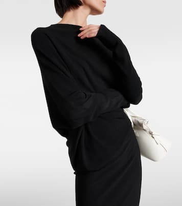 Vestido de jersey drapeado | Wolford