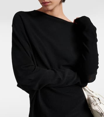 Vestido de jersey drapeado | Wolford