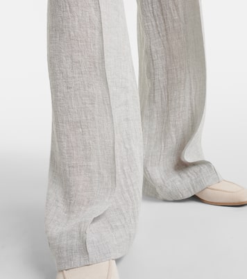 Pantaloni sportivi a gamba larga | Brunello Cucinelli