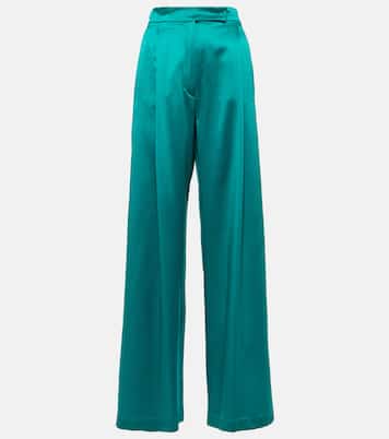 Pantalon ample Elegante Fiesta en soie | Max Mara