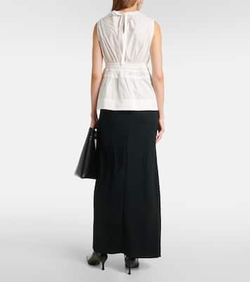 Top White Label Birdie en coton | Proenza Schouler