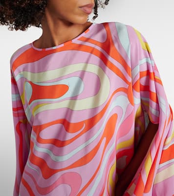Marmo silk kaftan | Pucci
