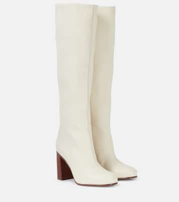 Botas altas Willow de piel | Khaite