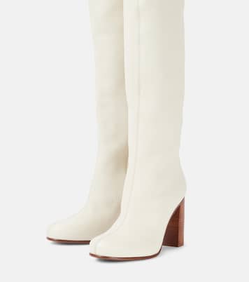 Botas altas Willow de piel | Khaite