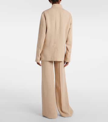 Spagna linen crêpe jacket | Loro Piana