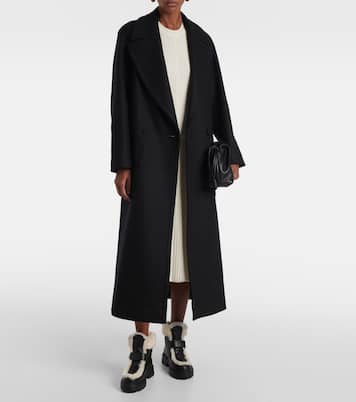 Stivaletti Shea in pelle con shearling | Jimmy Choo