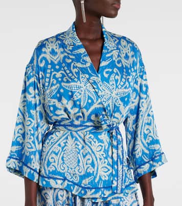 Veste Clea imprimée | Poupette St Barth