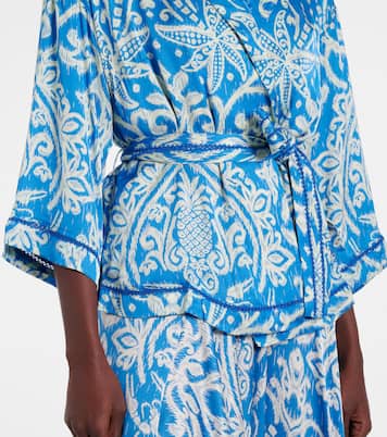Veste Clea imprimée | Poupette St Barth