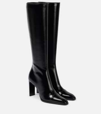 Stiefel Venetia 95 aus Leder | Saint Laurent