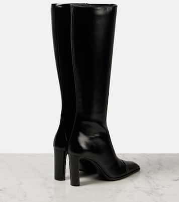 Stiefel Venetia 95 aus Leder | Saint Laurent
