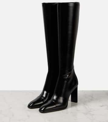 Stiefel Venetia 95 aus Leder | Saint Laurent