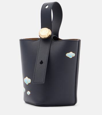 Secchiello Pebble Mini in pelle | Loewe