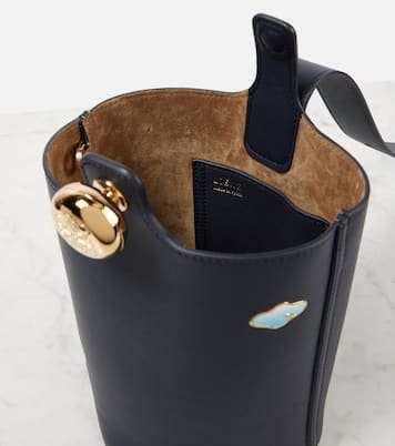 Secchiello Pebble Mini in pelle | Loewe