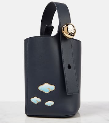 Secchiello Pebble Mini in pelle | Loewe