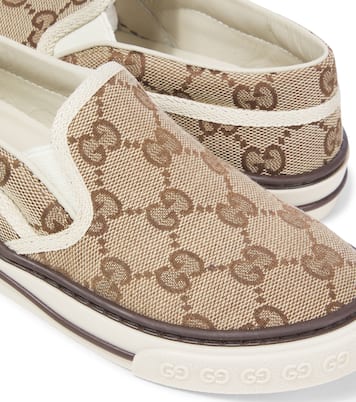 Slip-on in canvas GG  | Gucci Kids