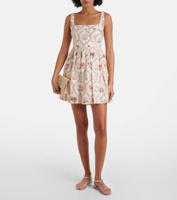 Minikleid Barbara aus Leinen | Agua by Agua Bendita