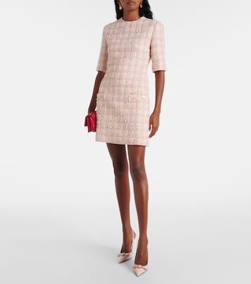 Abito corto in tweed | Versace