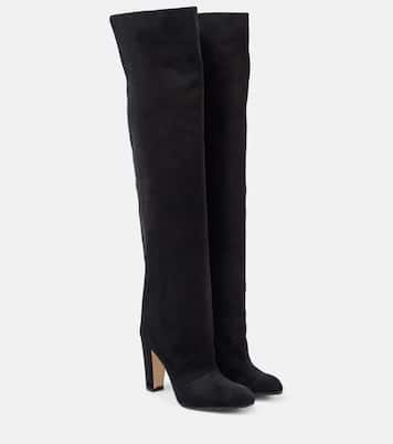 Bottes Gardahi 105 en daim | Manolo Blahnik
