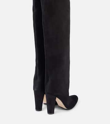 Bottes Gardahi 105 en daim | Manolo Blahnik