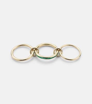 Bague Pyrus en or 18 ct et émeraudes | Spinelli Kilcollin