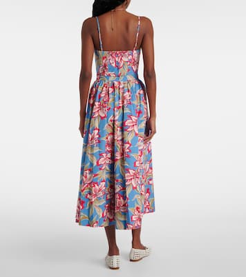 Bustier cropped in cotone con stampa | Polo Ralph Lauren