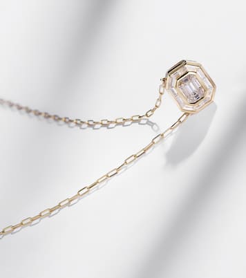 Halskette Illusion aus 18kt Gelbgold mit Diamanten | Shay Jewelry
