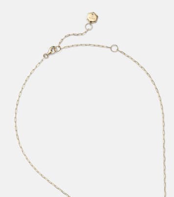 Halskette Illusion aus 18kt Gelbgold mit Diamanten | Shay Jewelry