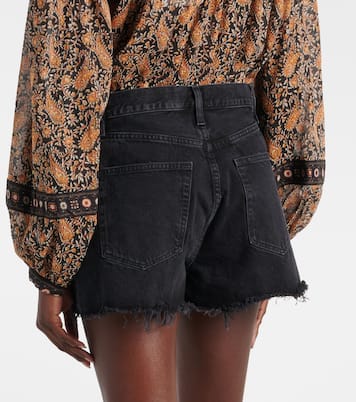 Frayed denim shorts | Frame