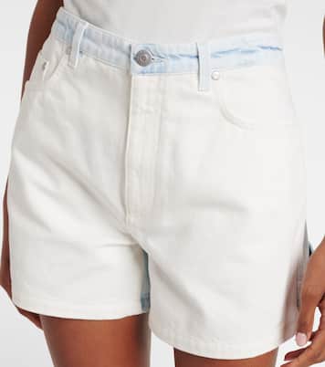 Short à taille mi-haute en jean | Stella McCartney