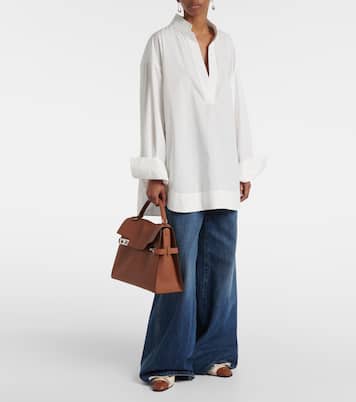 Bolso Tempête Large de piel | Delvaux