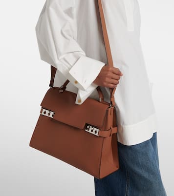 Bolso Tempête Large de piel | Delvaux