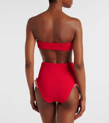 Peggy gingham bikini | Hunza G