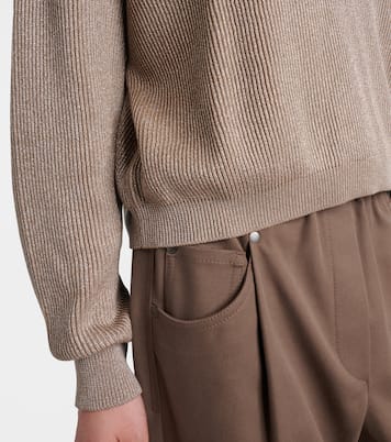 Jersey en mezcla de algodón | Brunello Cucinelli
