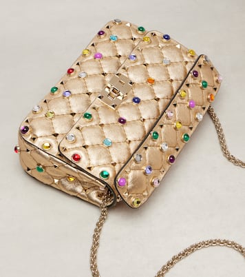Rockstud Spike Small leather crossbody bag | Valentino Garavani