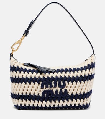 Sac en crochet à logo | Miu Miu