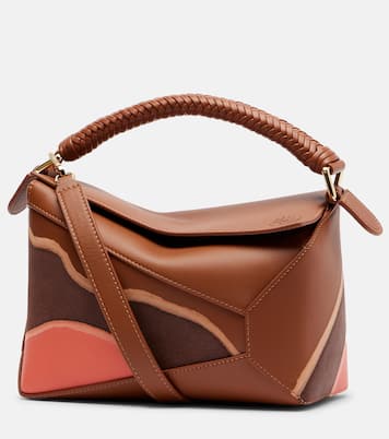 Bolso Puzzle Edge Landscape Small de piel | Loewe