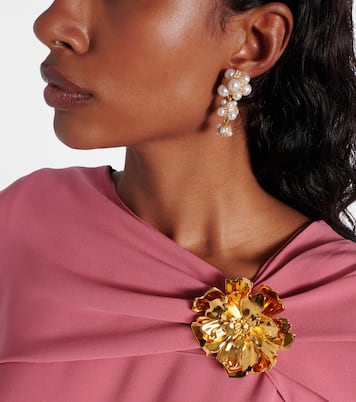Embellished drop earrings | Oscar de la Renta