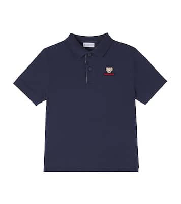 Cotton piqué polo shirt | Burberry Kids